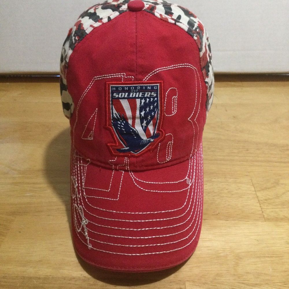 Team Lowe's Racing Team - Honoring Our Soldiers - Jimmie Johnson #48 hat NASCAR